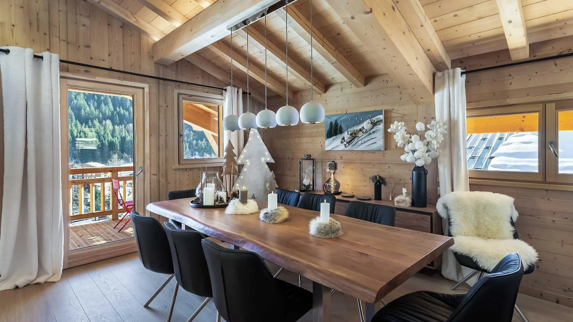 Chalet Mitoyen Neuf 10 Pers Face Au Linga Chatel
