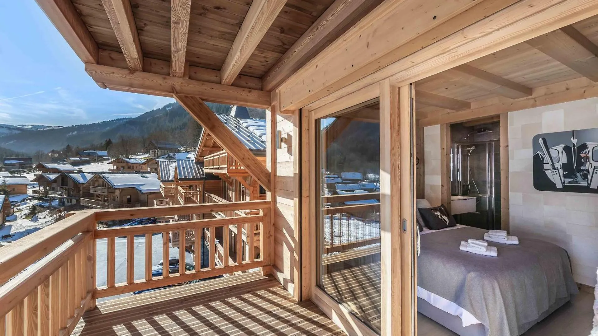 Apartment Chalet Mitoyen Neuf 10 Pers Face Au Linga Chatel