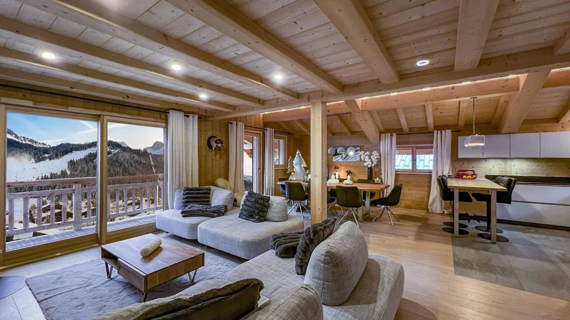 Chalet Mitoyen Neuf 10 Pers Face Au Linga Chatel