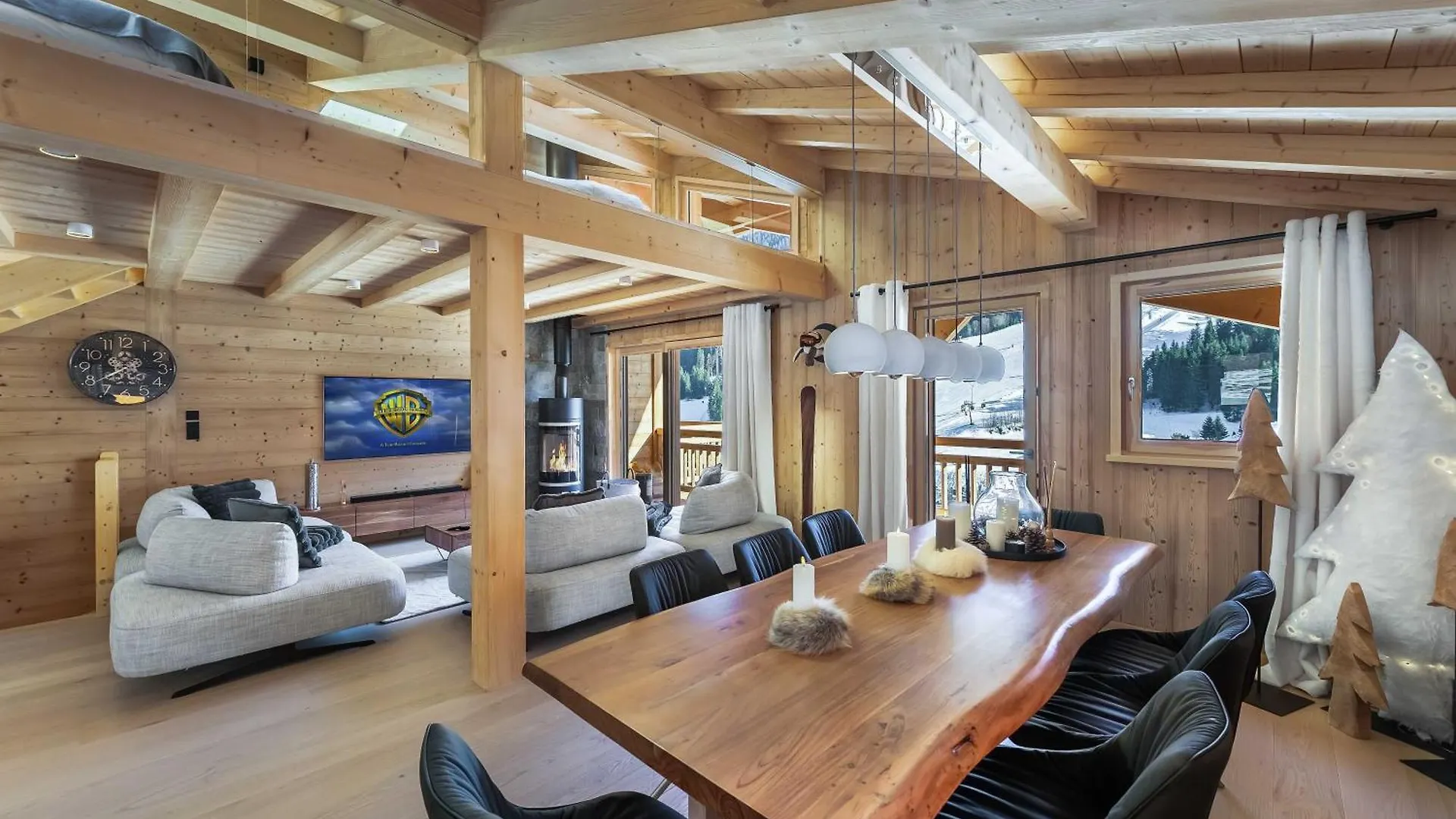 Chalet Mitoyen Neuf 10 Pers Face Au Linga Шатель